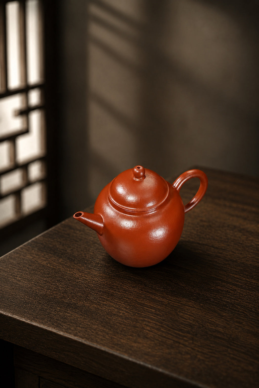 Product view 1 of 100ml Shuiping zisha teapot in Zhuni Clay, No. 393