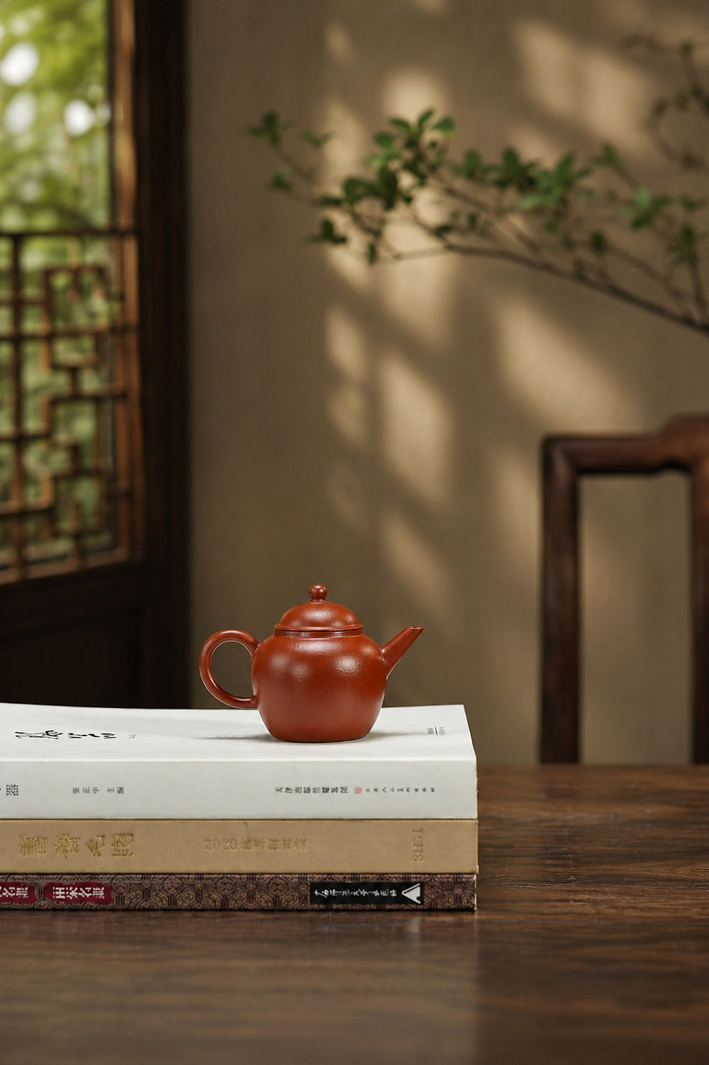 Product view 4 of 100ml Shuiping zisha teapot in Zhuni Clay, No. 393