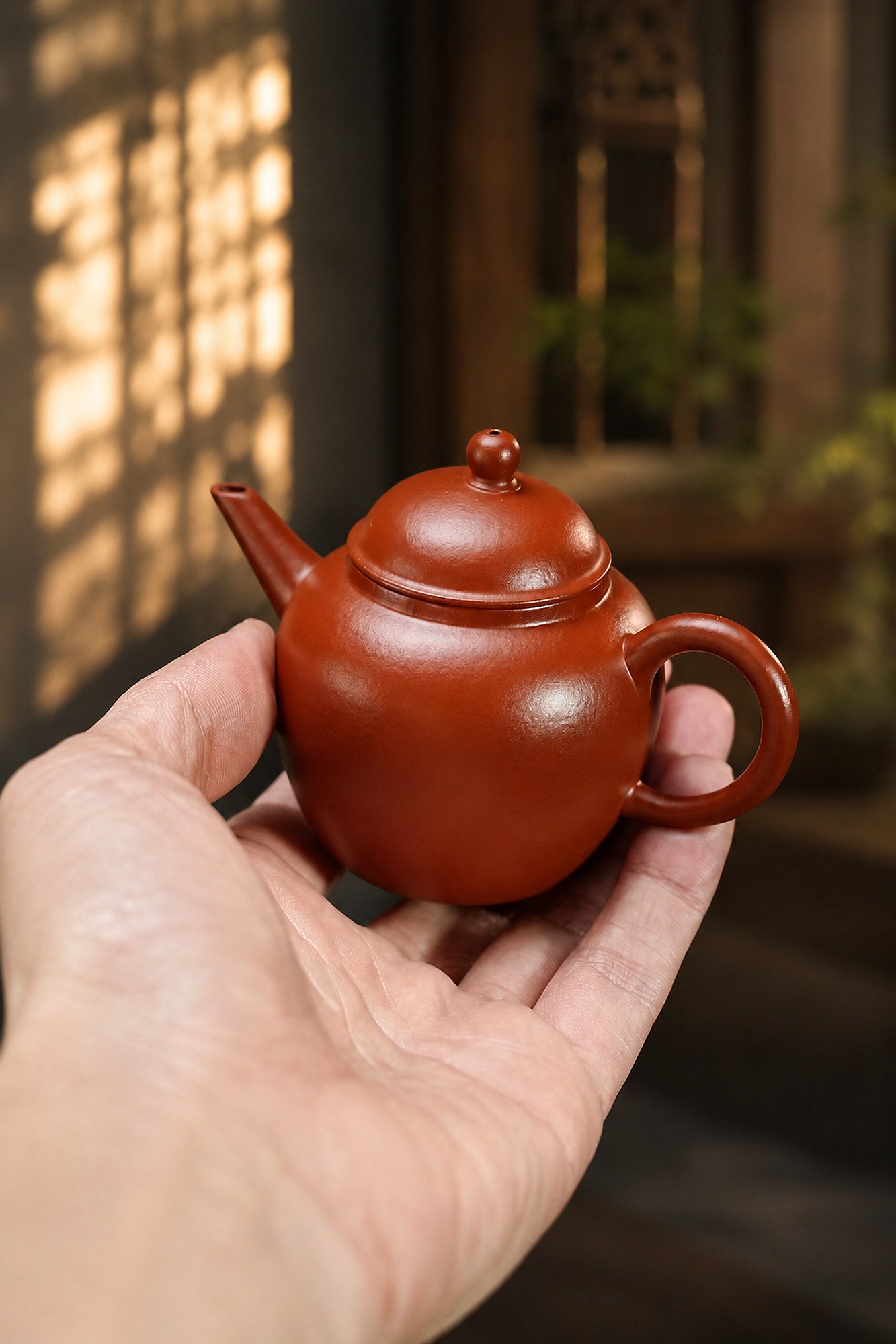 Product view 6 of 100ml Shuiping zisha teapot in Zhuni Clay, No. 393