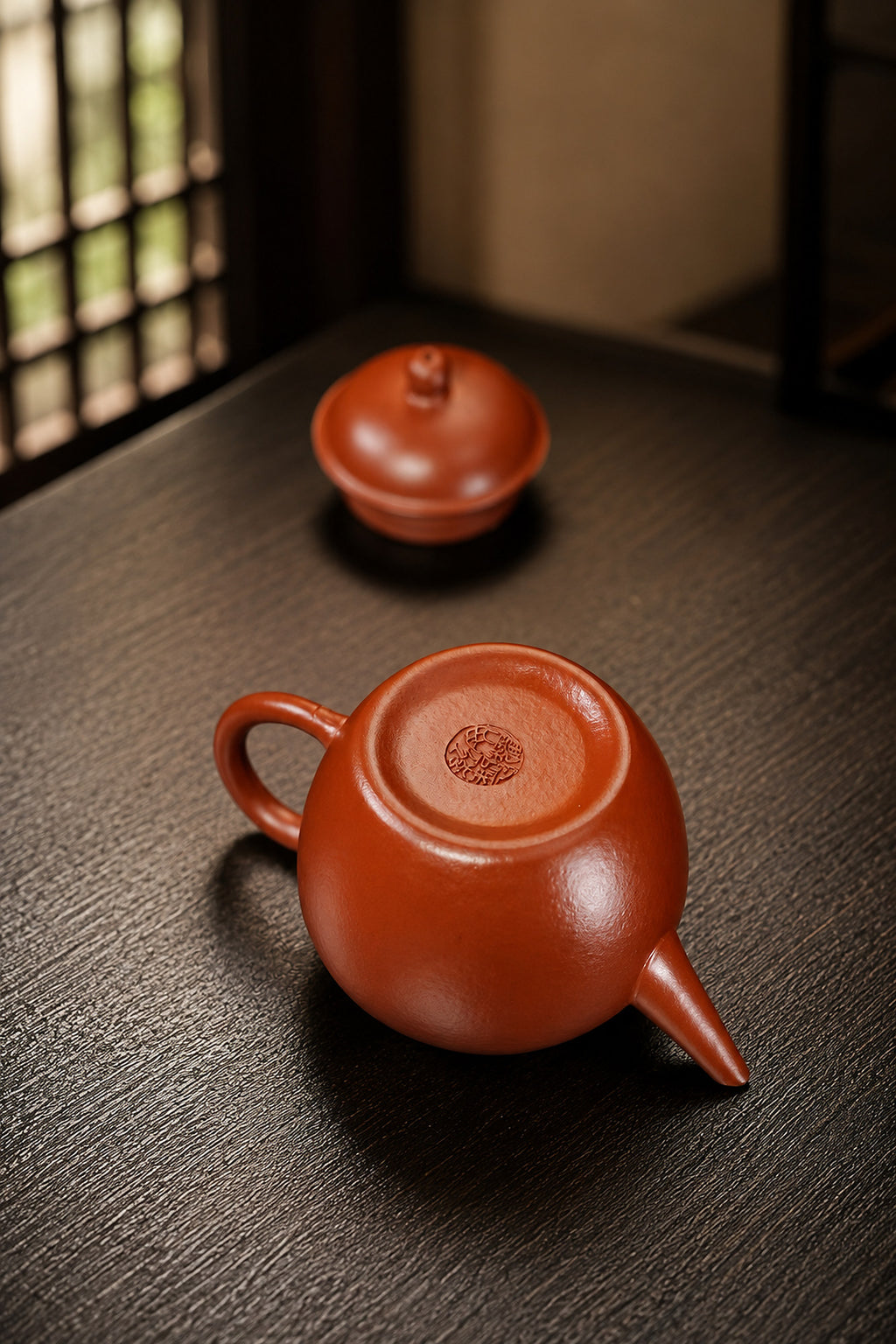 Product view 7 of 100ml Shuiping zisha teapot in Zhuni Clay, No. 393