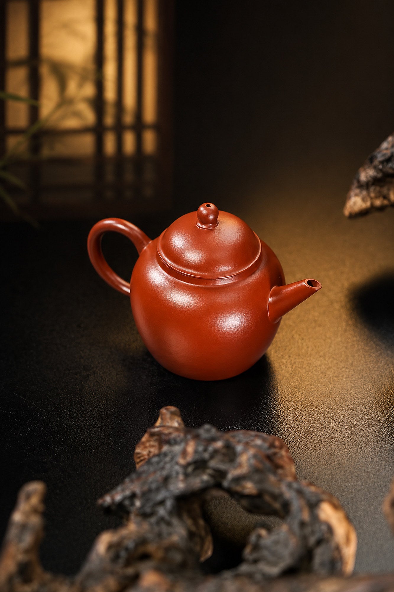 Product view 9 of 100ml Shuiping zisha teapot in Zhuni Clay, No. 393