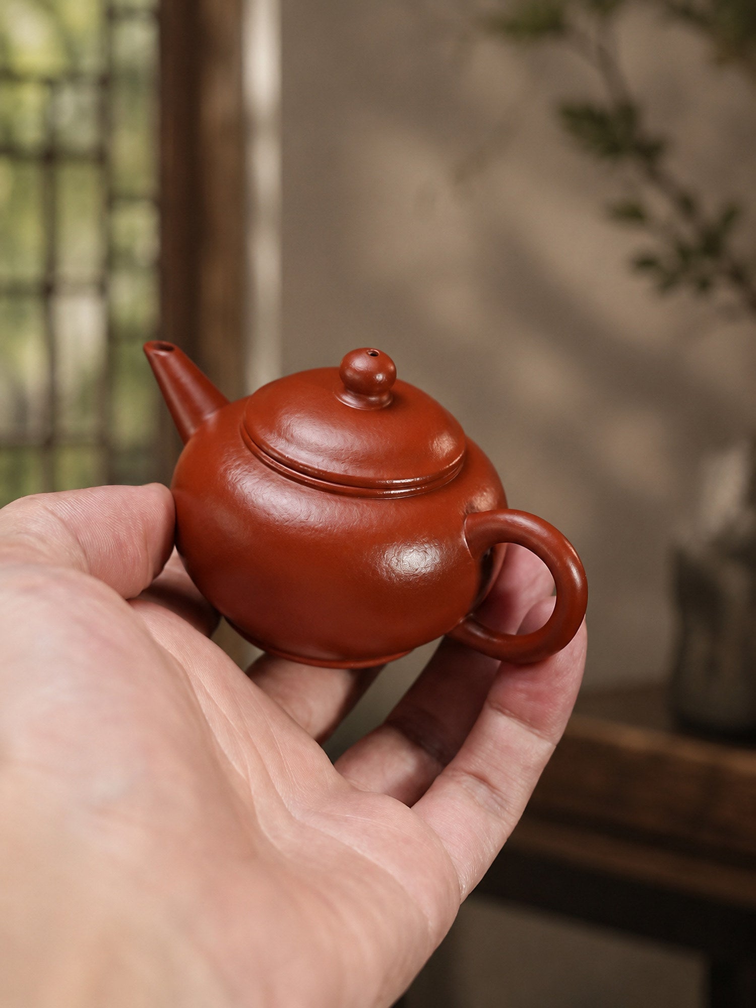 Product view 1 of 70ml Shuiping zisha teapot in Zhuni Clay, No. 436