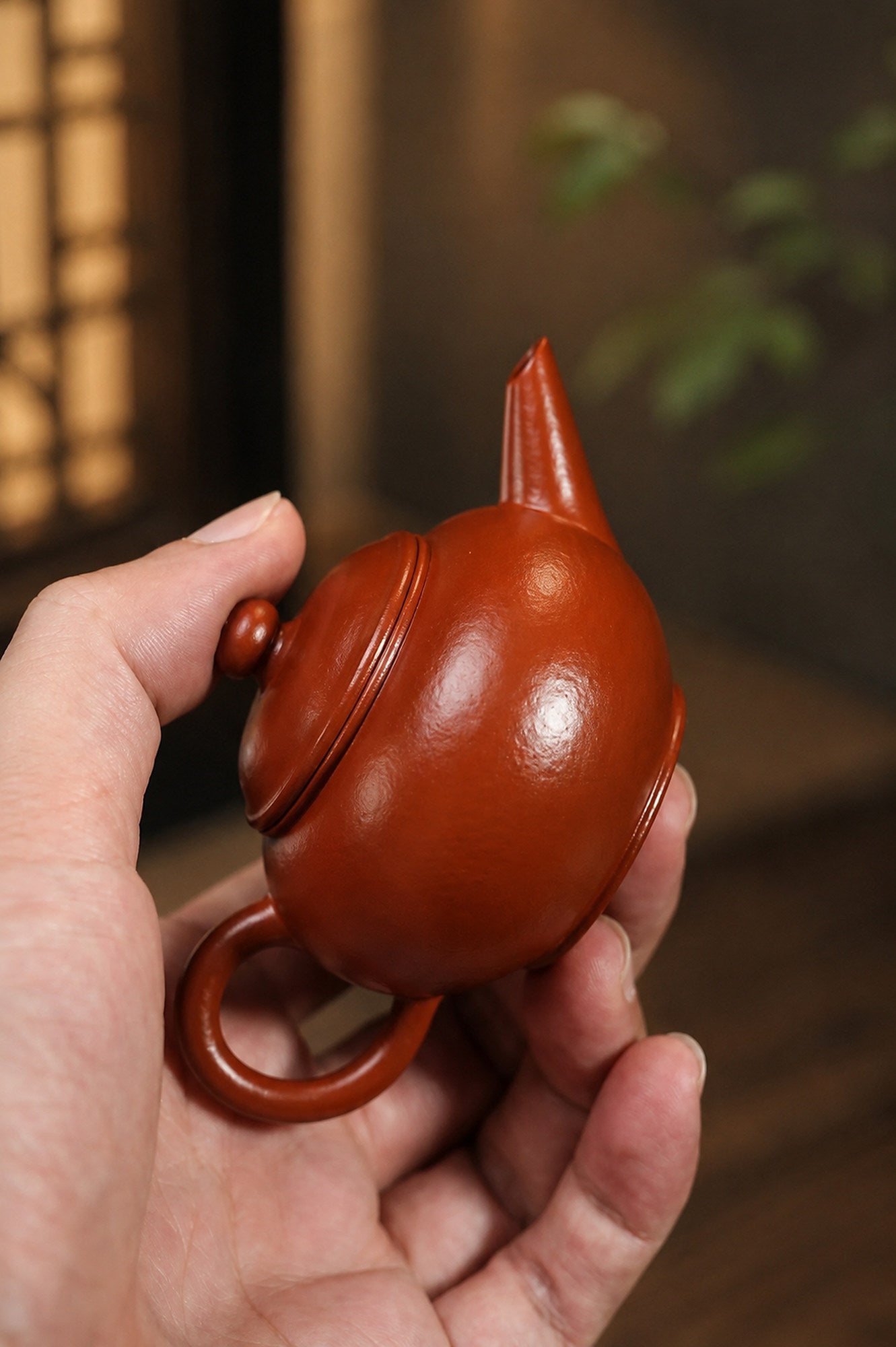 Product view 3 of 70ml Shuiping zisha teapot in Zhuni Clay, No. 436