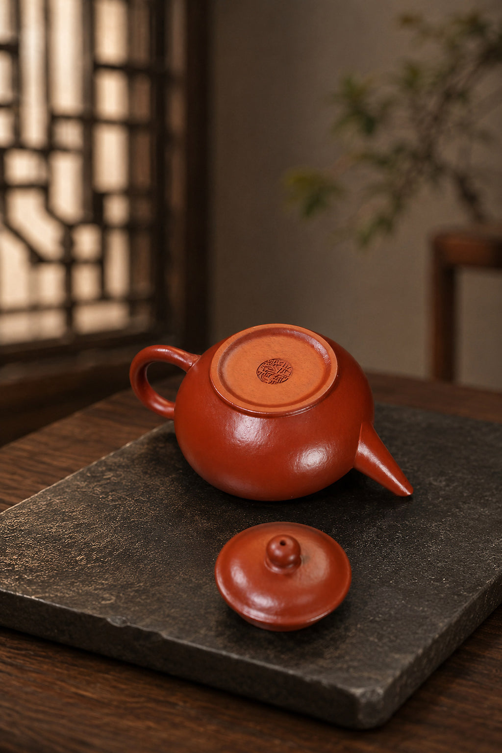 Product view 7 of 70ml Shuiping zisha teapot in Zhuni Clay, No. 436