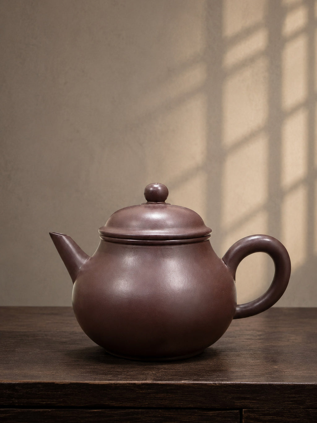 Product view 1 of 100ml Shuiping zisha teapot in Zipao Yusha Clay, No. 068