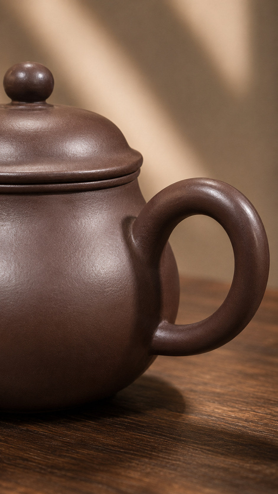 Product view 5 of 100ml Shuiping zisha teapot in Zipao Yusha Clay, No. 068
