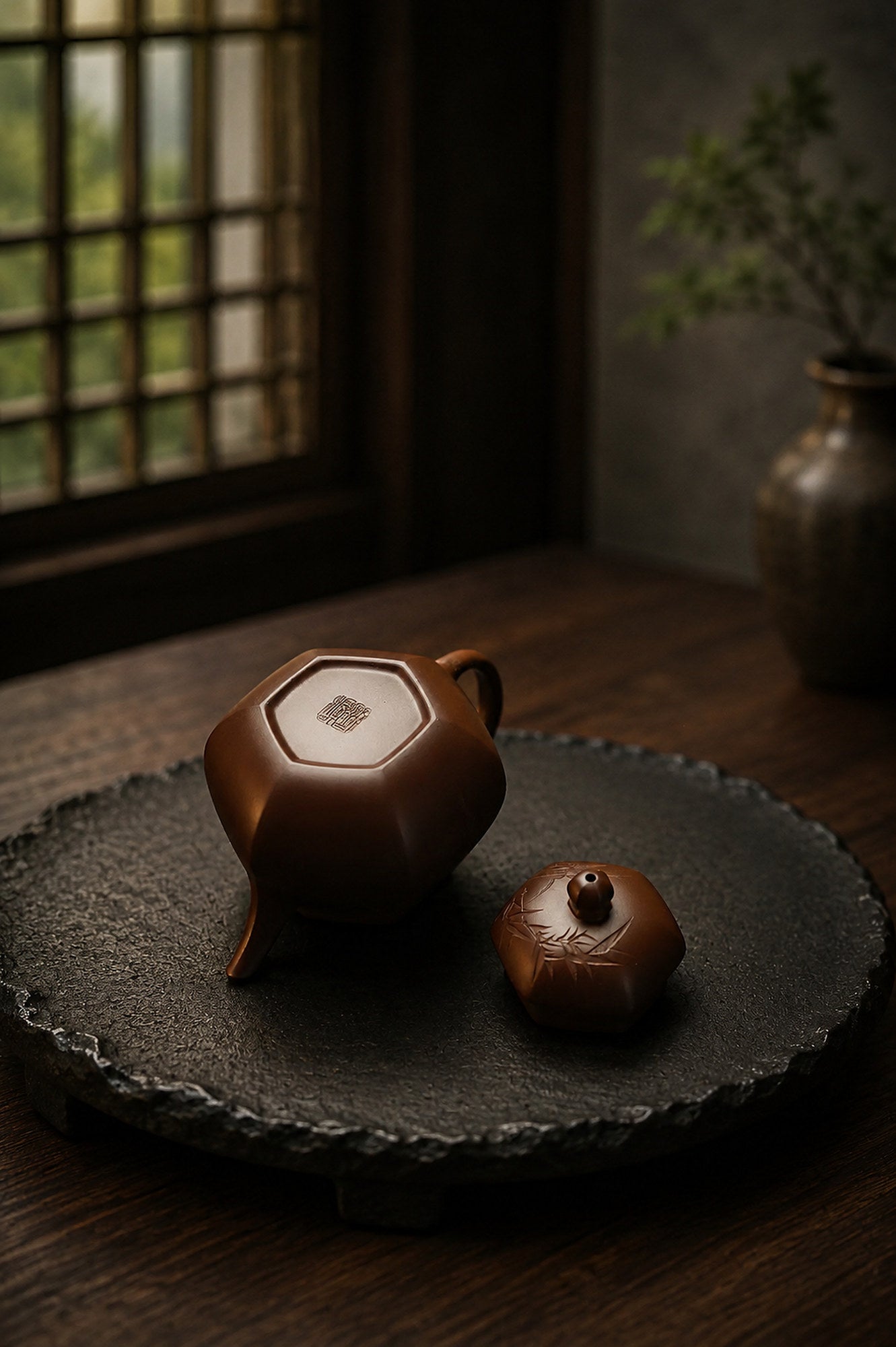 Product view 3 of 150ml Si Ting zisha teapot in Zipao Yusha Clay, No. 232