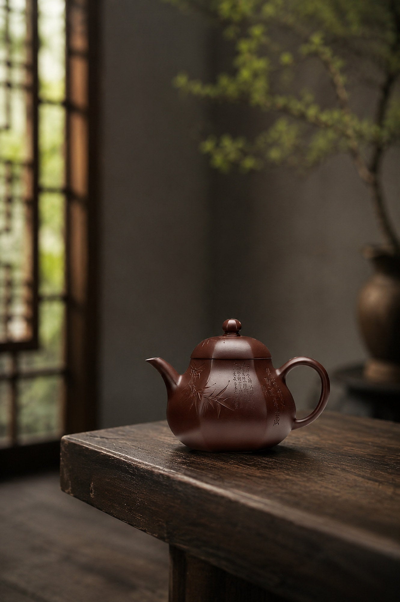 Product view 4 of 150ml Si Ting zisha teapot in Zipao Yusha Clay, No. 232