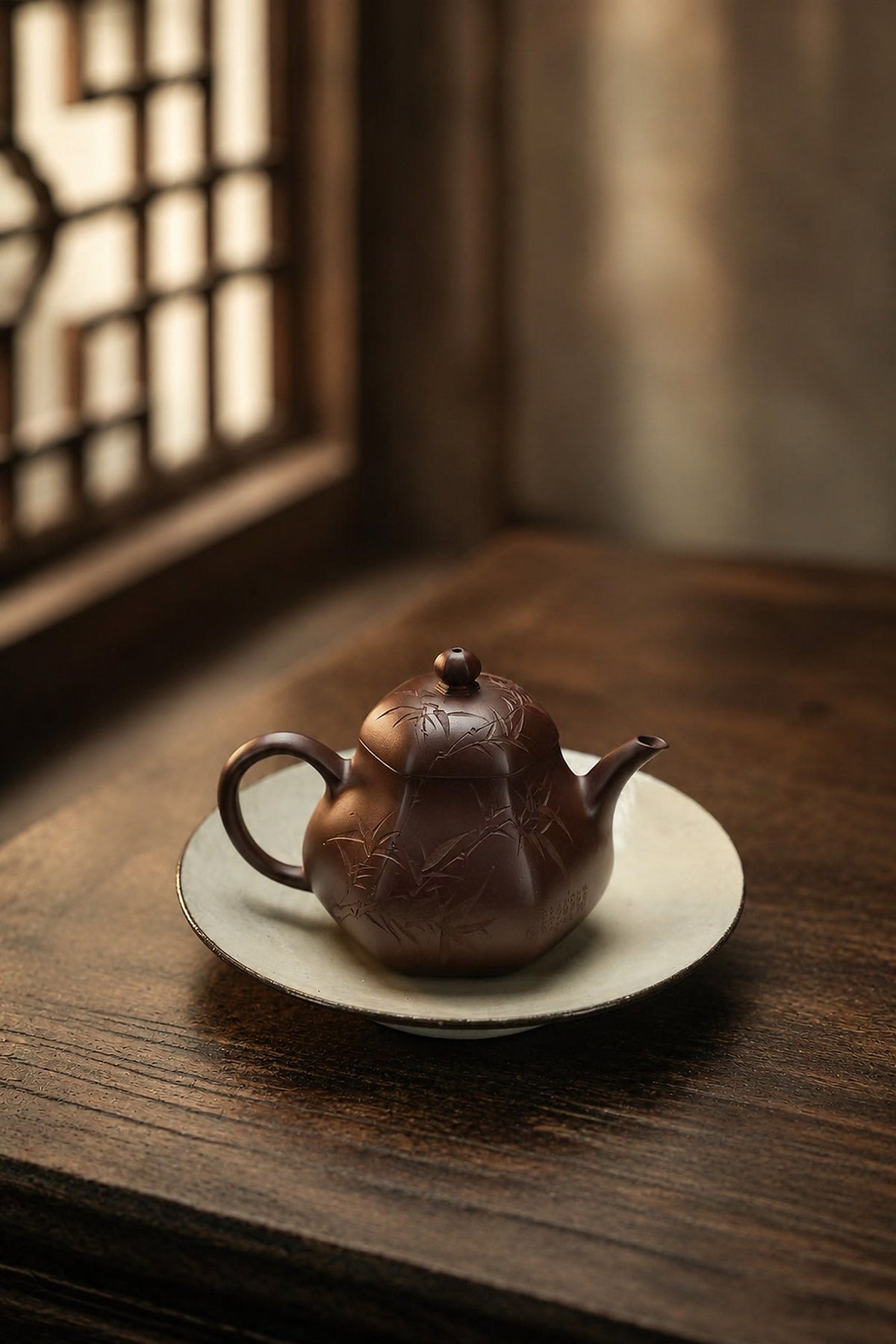 Product view 7 of 150ml Si Ting zisha teapot in Zipao Yusha Clay, No. 232