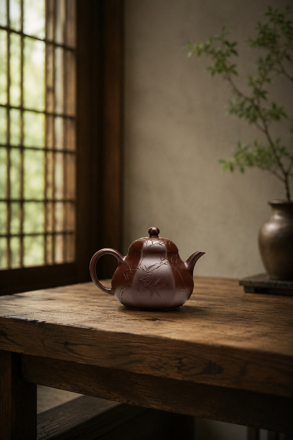 Product view 9 of 150ml Si Ting zisha teapot in Zipao Yusha Clay, No. 232