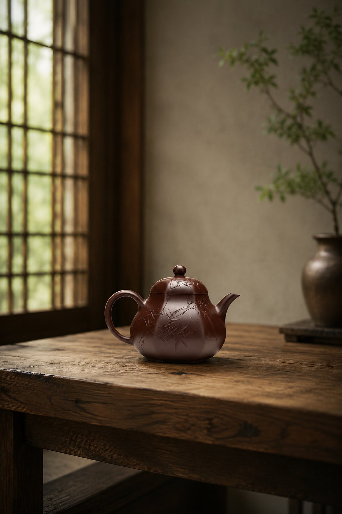 Product view 9 of 150ml Si Ting zisha teapot in Zipao Yusha Clay, No. 232