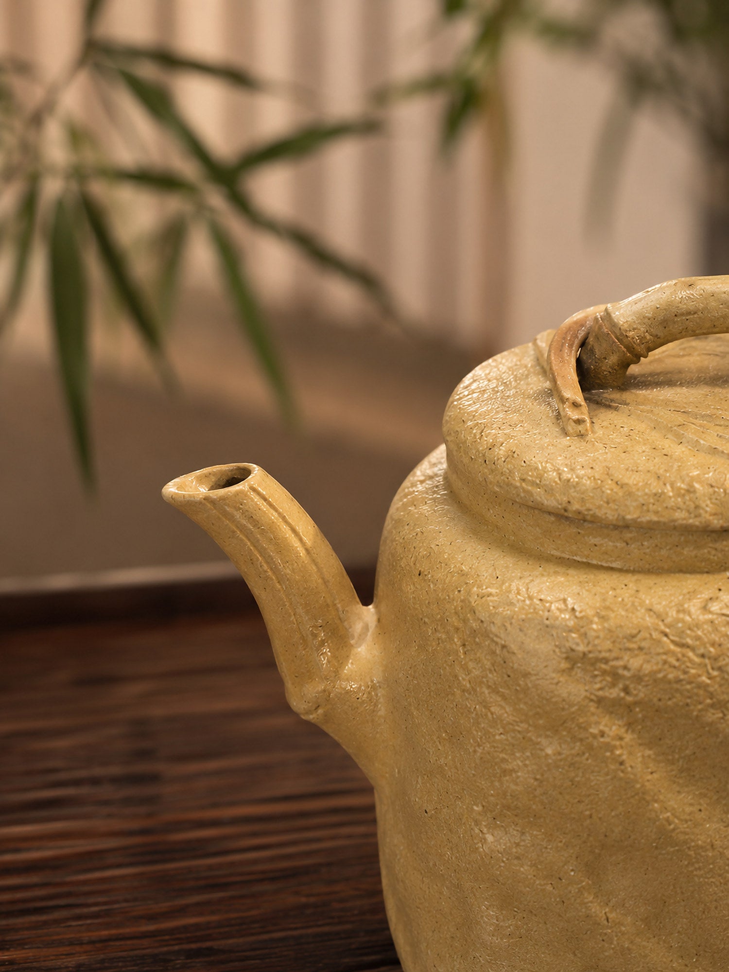 Product view 5 of 120ml Square Form zisha teapot in Aged Duanni Clay, No. 019