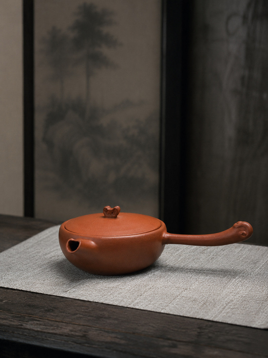Product view 4 of 80ml Tang Yu zisha teapot in Jiangponi Clay, No. 105