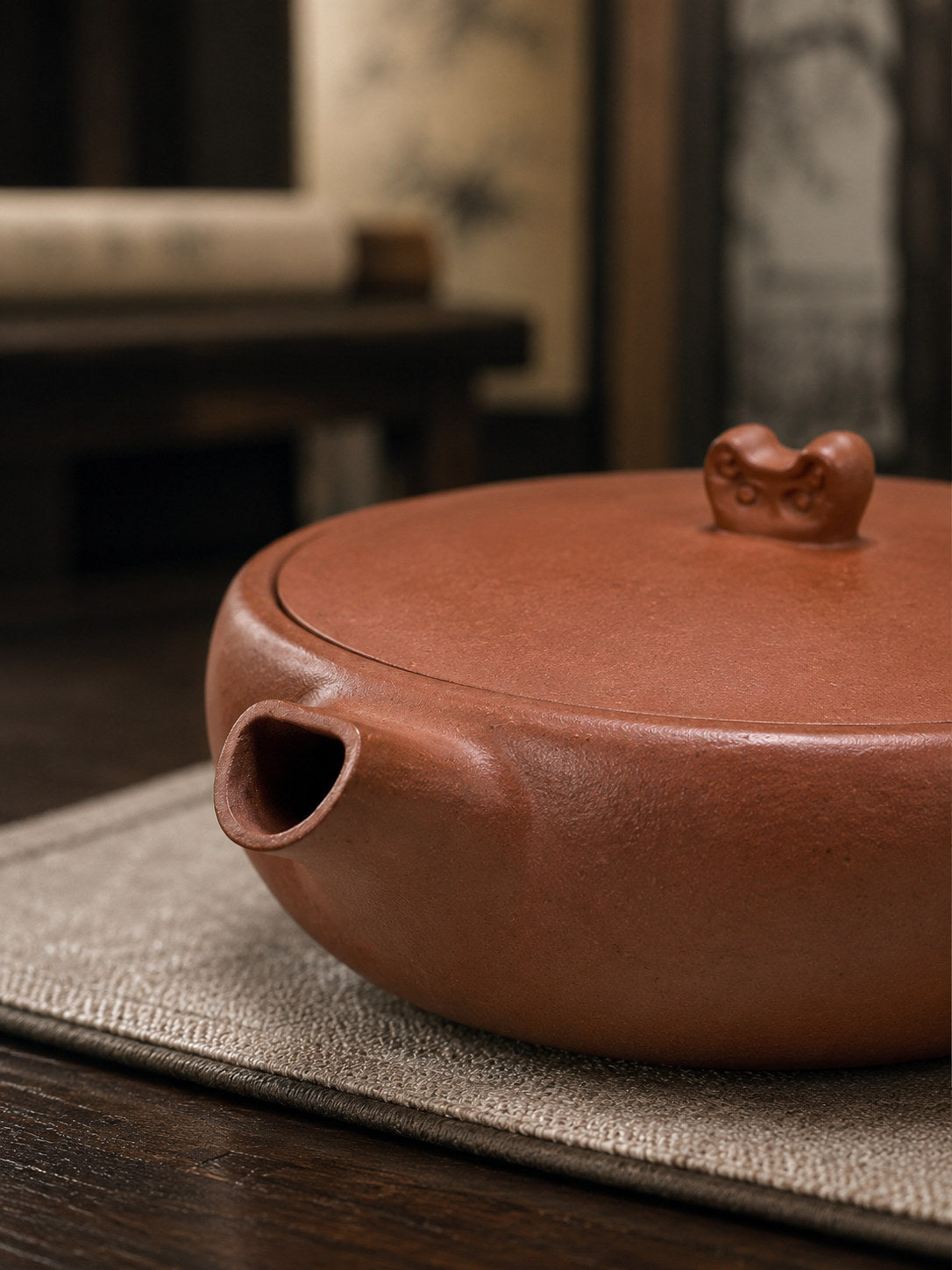 Product view 5 of 80ml Tang Yu zisha teapot in Jiangponi Clay, No. 105