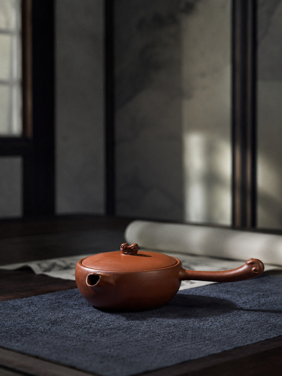 Product view 6 of 80ml Tang Yu zisha teapot in Jiangponi Clay, No. 105