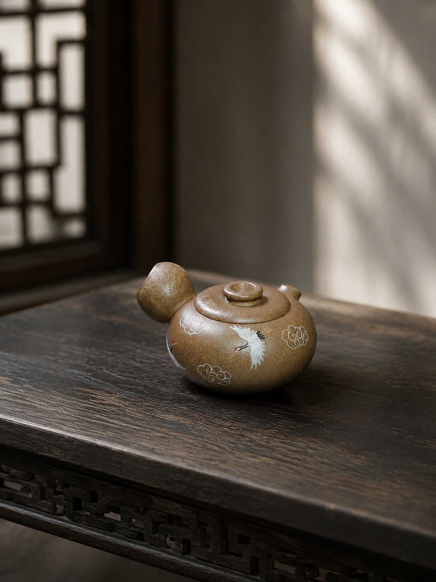 Product view 1 of 110ml Tang Yu zisha teapot in Qing Jiangponi Clay, No. 408