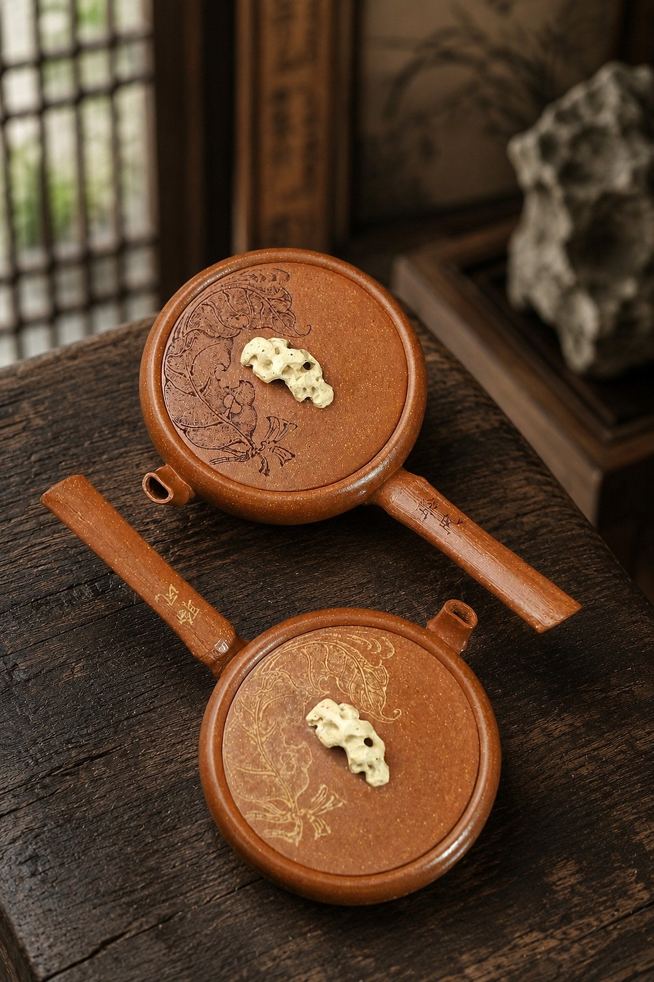 Product view 1 of 100ml Tang Yu zisha teapot in Zhuni Clay, No. 239
