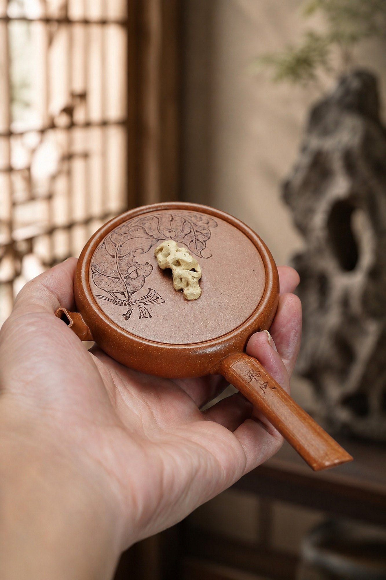 Product view 2 of 100ml Tang Yu zisha teapot in Zhuni Clay, No. 239