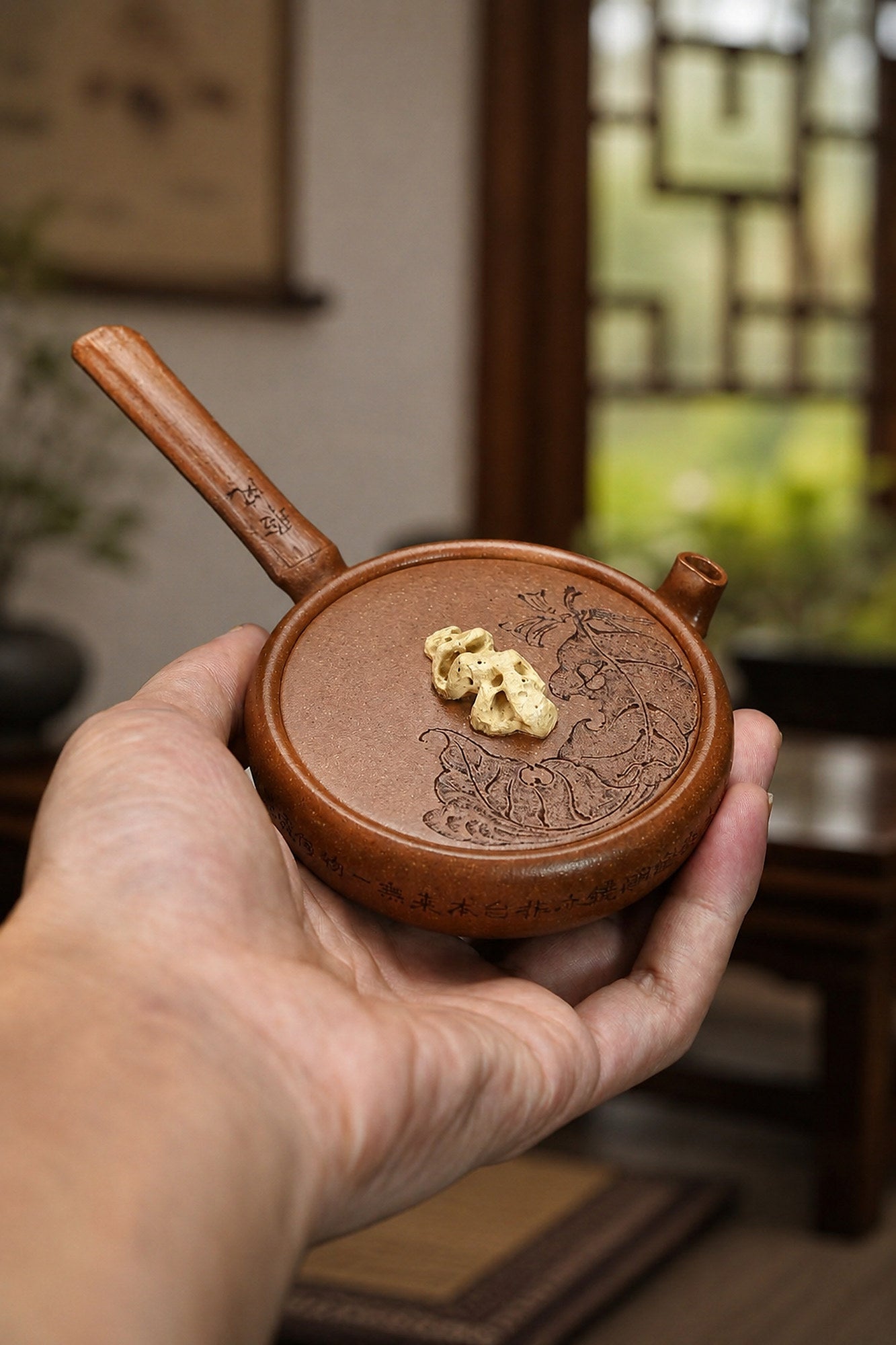 Product view 4 of 100ml Tang Yu zisha teapot in Zhuni Clay, No. 239