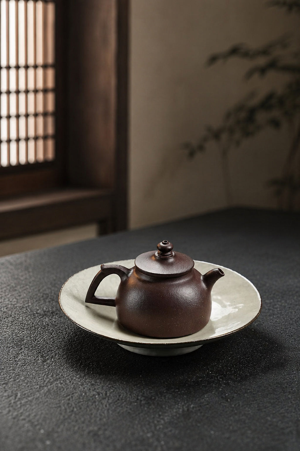 Product view 1 of 100ml Tian Xiang zisha teapot in Aged Zini Clay, No. 334