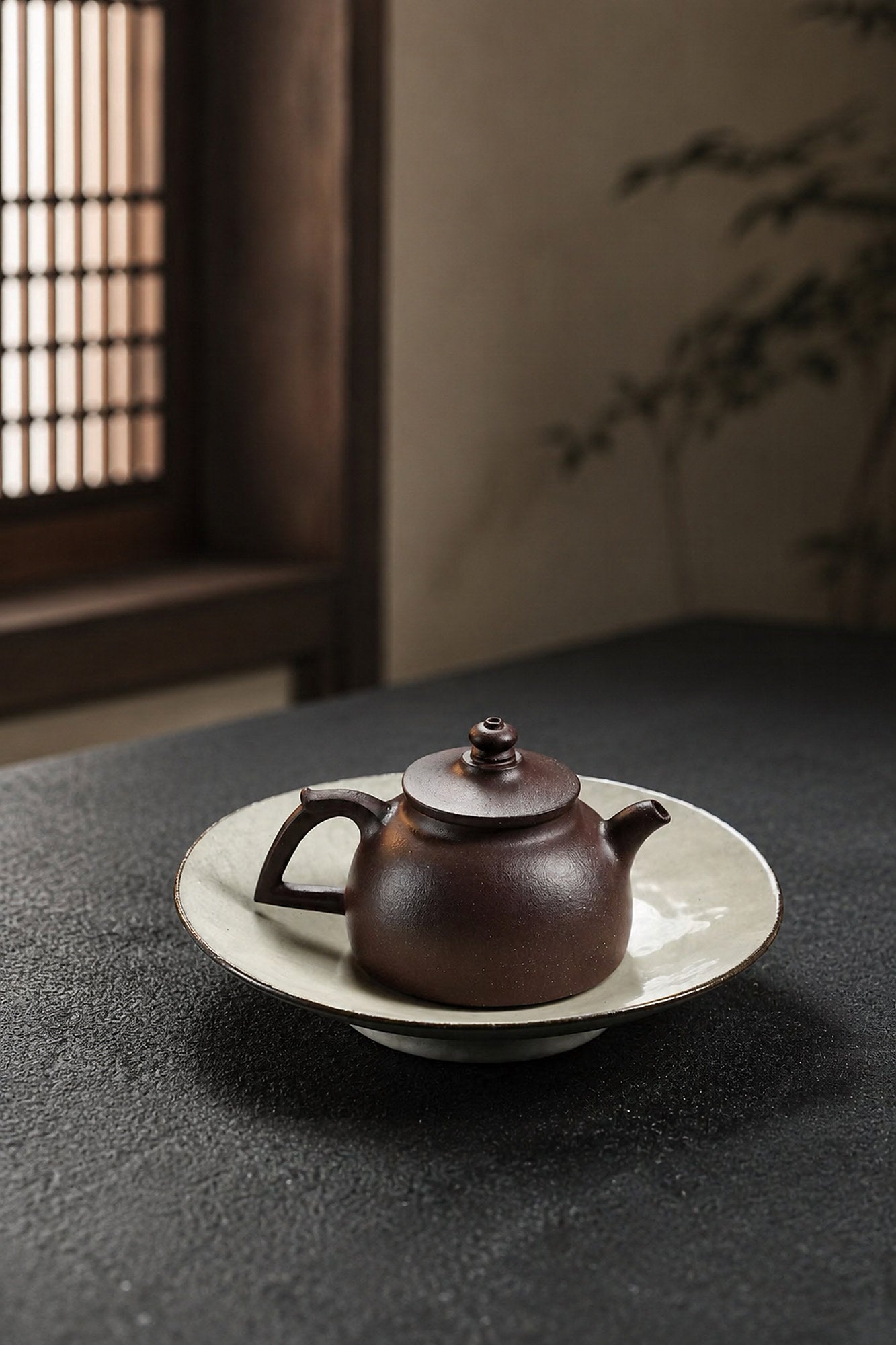 Product view 1 of 100ml Tian Xiang zisha teapot in Aged Zini Clay, No. 334