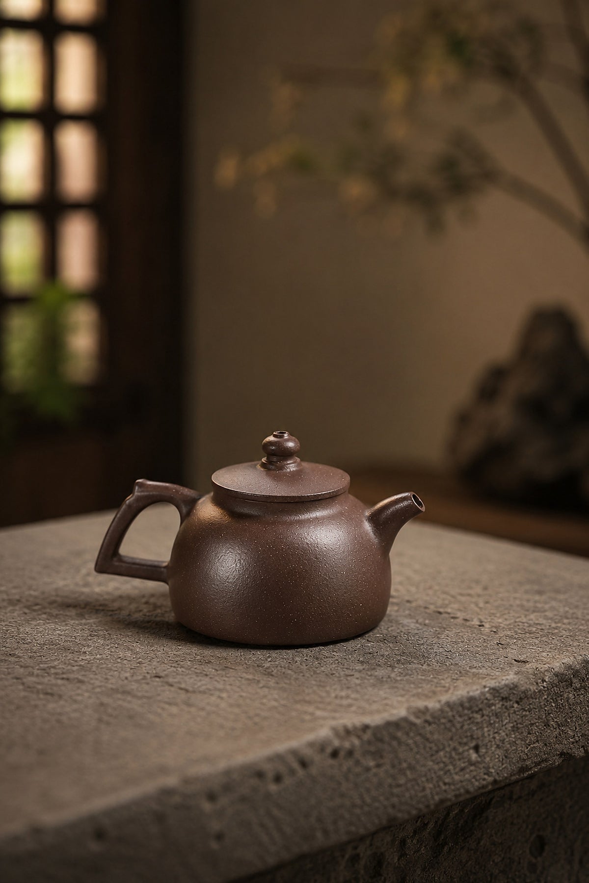 Product view 7 of 100ml Tian Xiang zisha teapot in Aged Zini Clay, No. 334