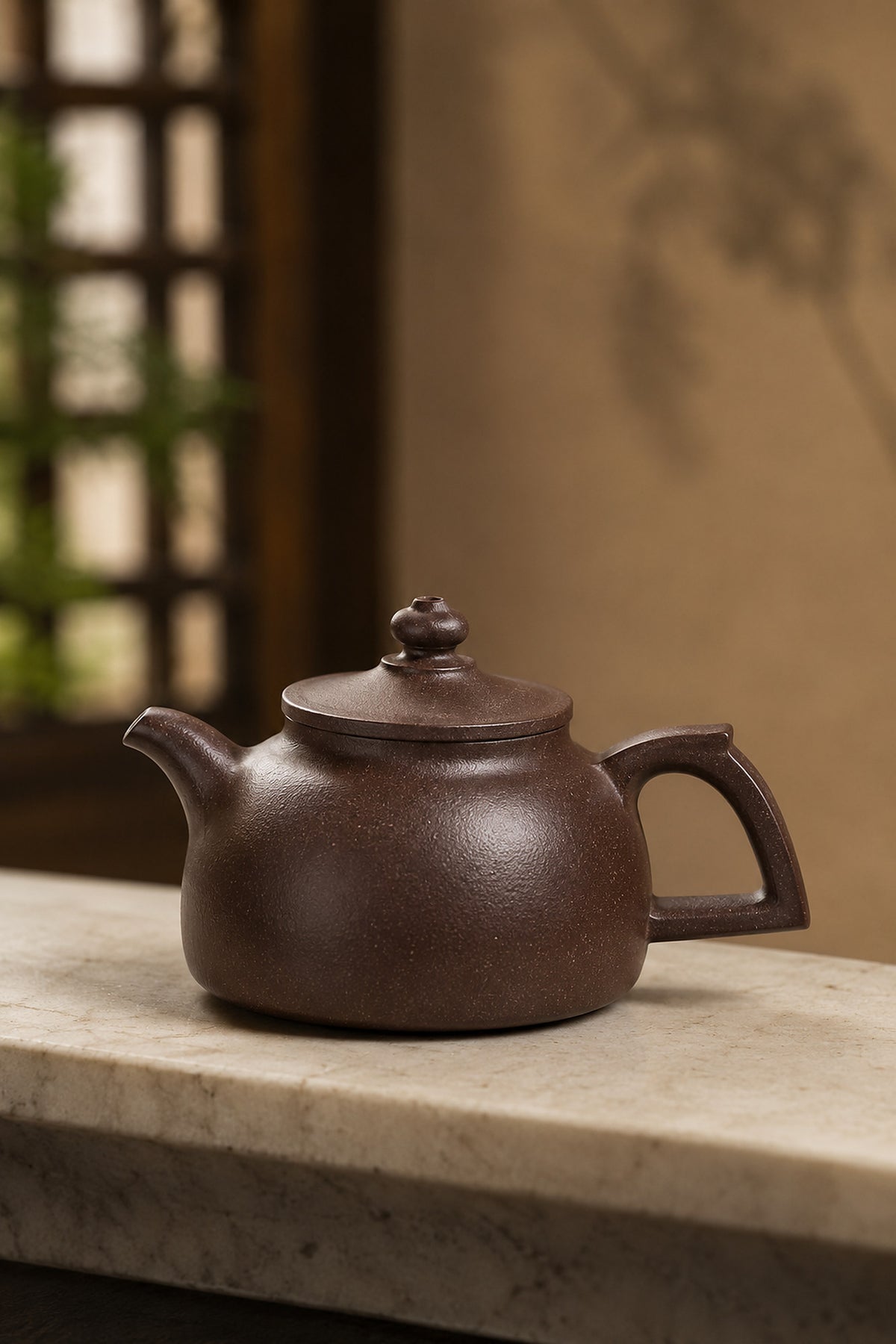 Product view 8 of 100ml Tian Xiang zisha teapot in Aged Zini Clay, No. 334
