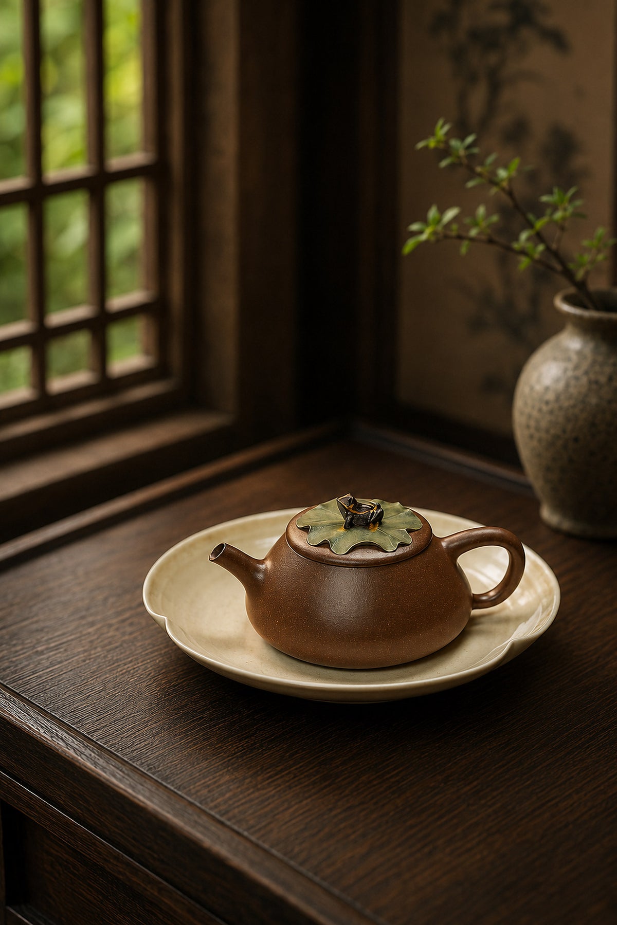 Product view 6 of 135ml Ting Quan zisha teapot in Aged Duanni Clay, No. 230