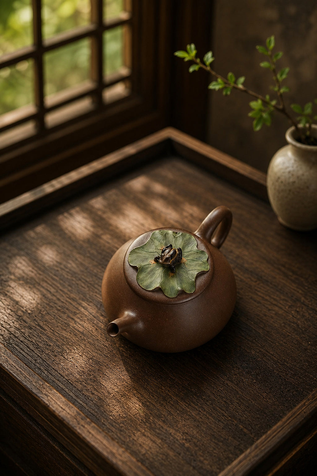 Product view 7 of 135ml Ting Quan zisha teapot in Aged Duanni Clay, No. 230