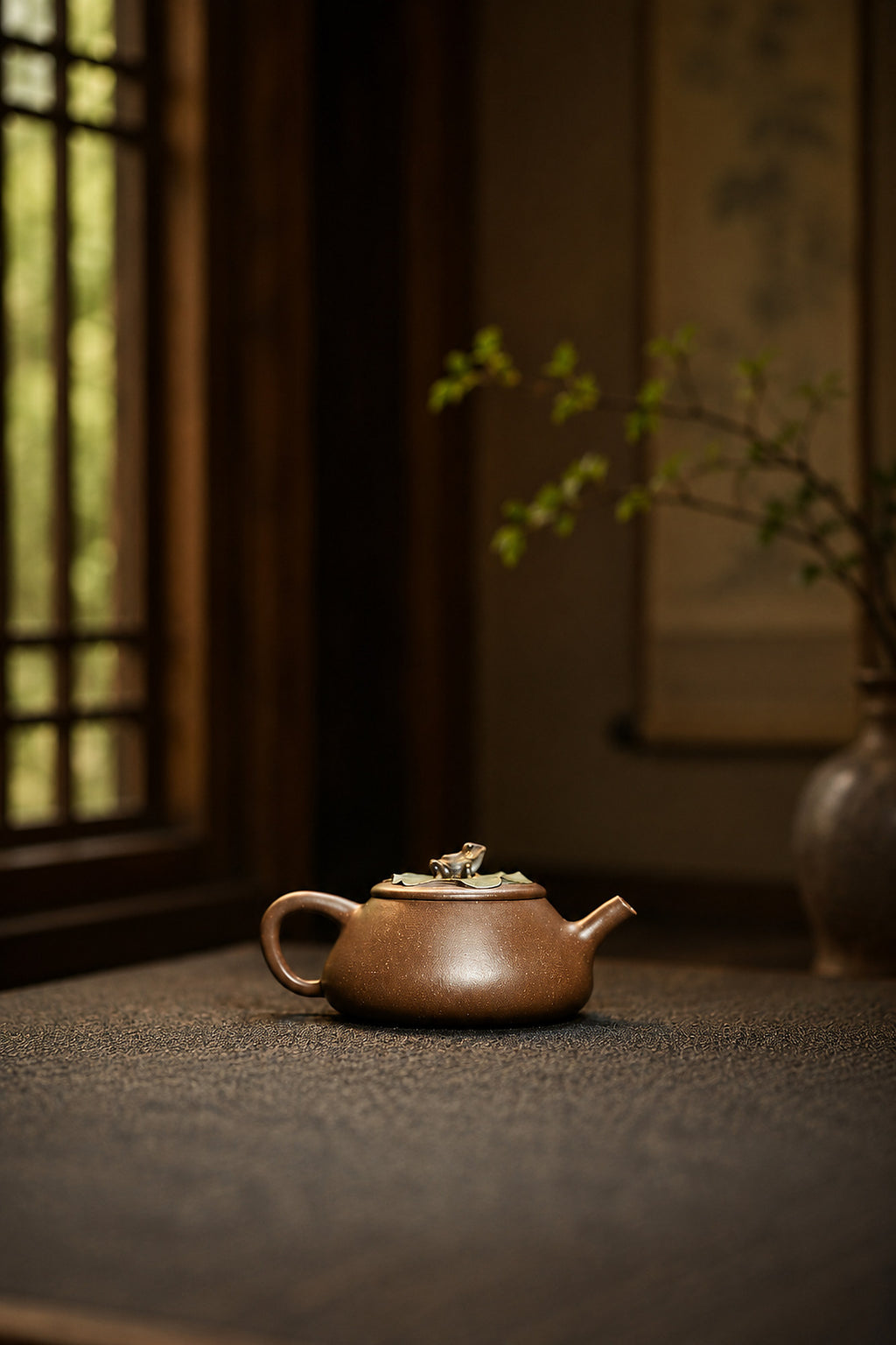 Product view 8 of 135ml Ting Quan zisha teapot in Aged Duanni Clay, No. 230
