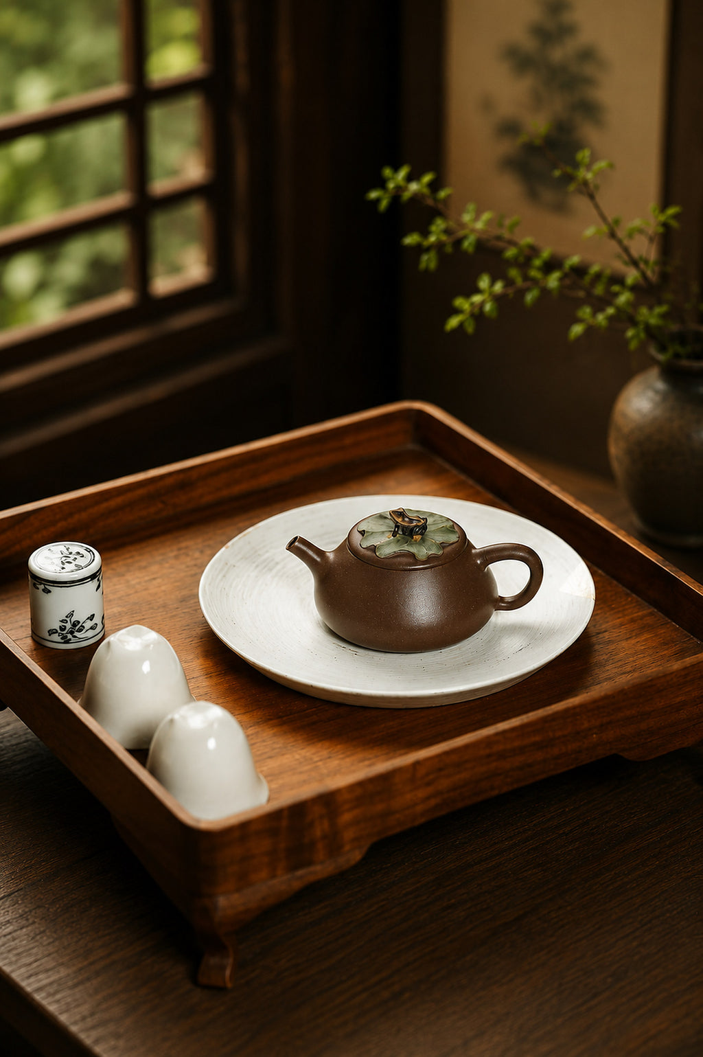 Product view 9 of 135ml Ting Quan zisha teapot in Aged Duanni Clay, No. 230