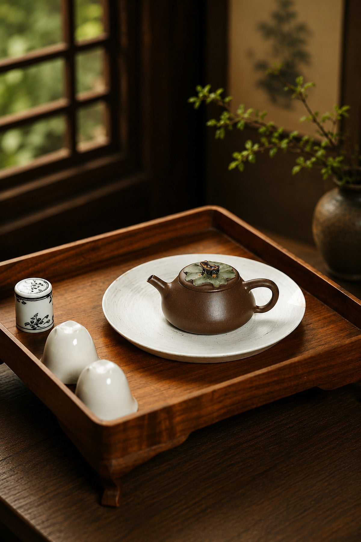 Product view 9 of 135ml Ting Quan zisha teapot in Aged Duanni Clay, No. 230