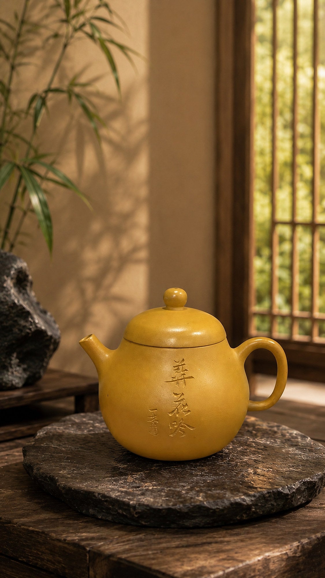 Product view 1 of 90ml Wendan zisha teapot in Golden Duanni Clay, No. 037