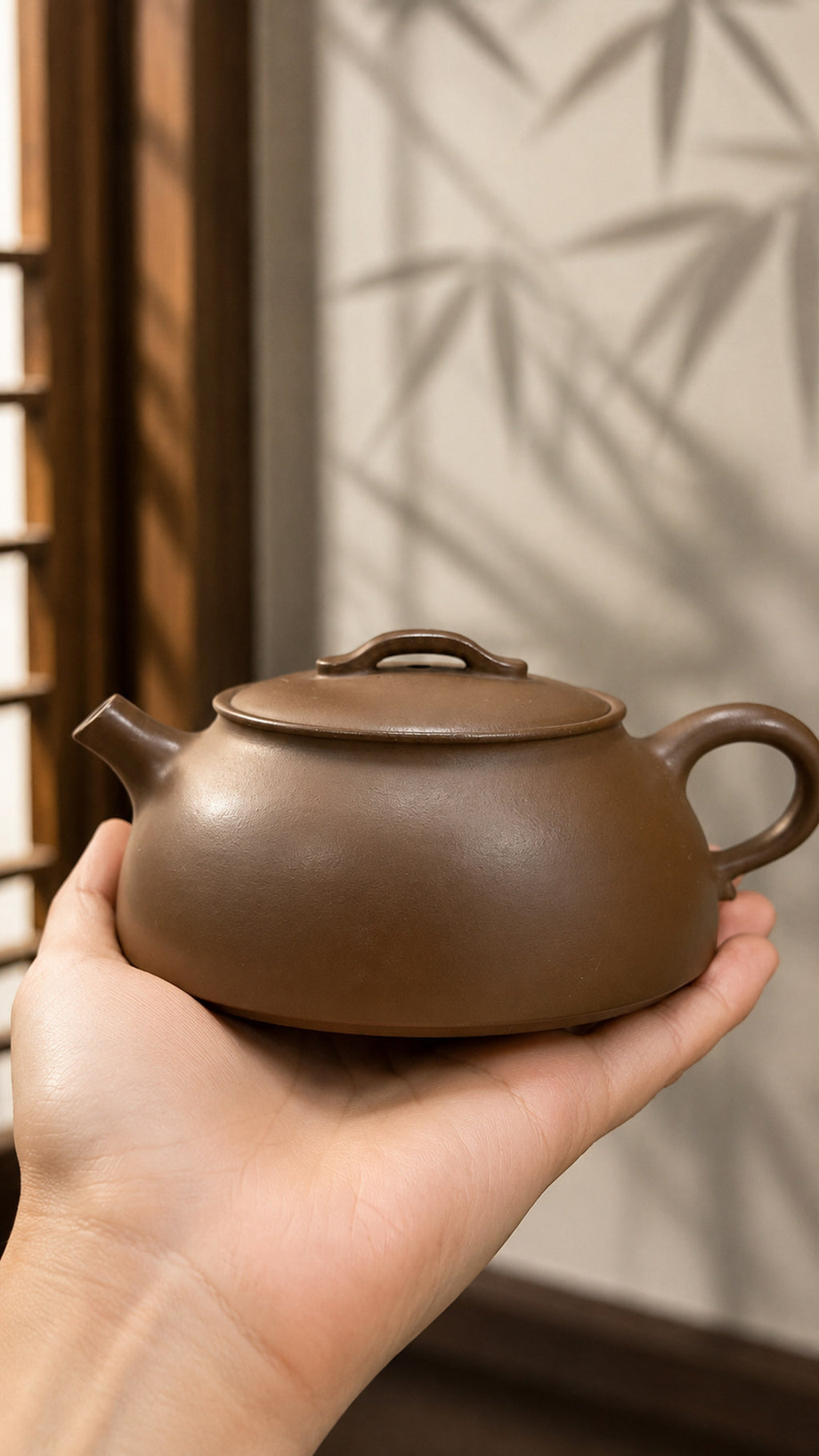 Product view 2 of 120ml Wu Chen zisha teapot in Chijin Zini Clay, No. 164