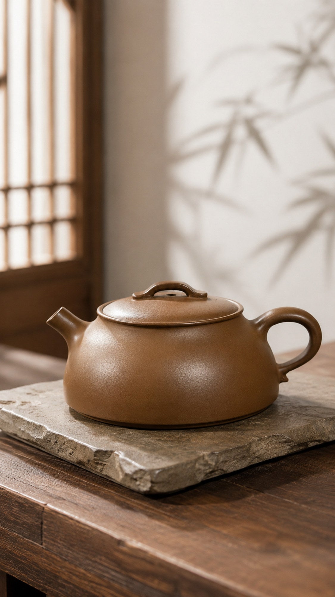 Product view 1 of 130ml Wu Chen zisha teapot in Chijin Zini Clay, No. 216