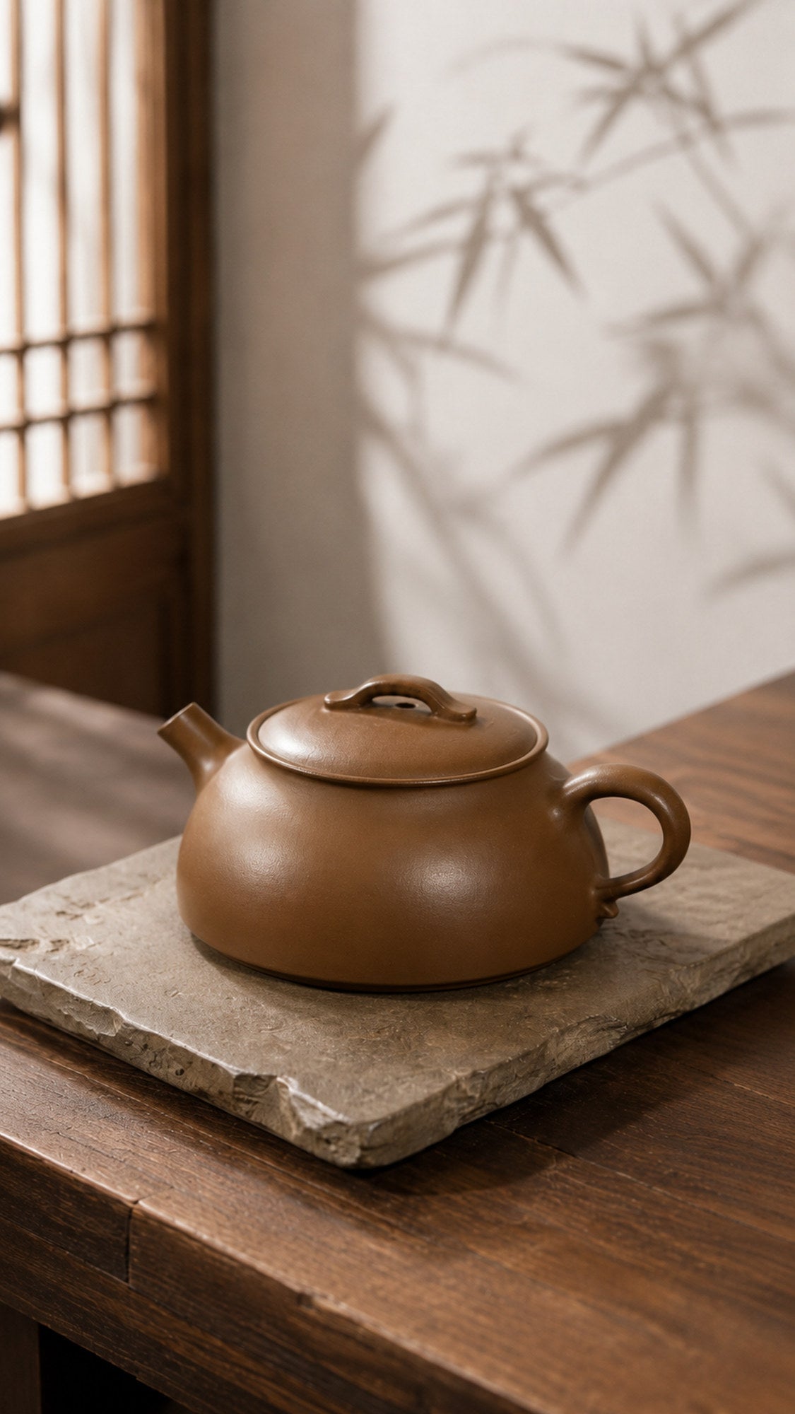 Product view 4 of 130ml Wu Chen zisha teapot in Chijin Zini Clay, No. 216