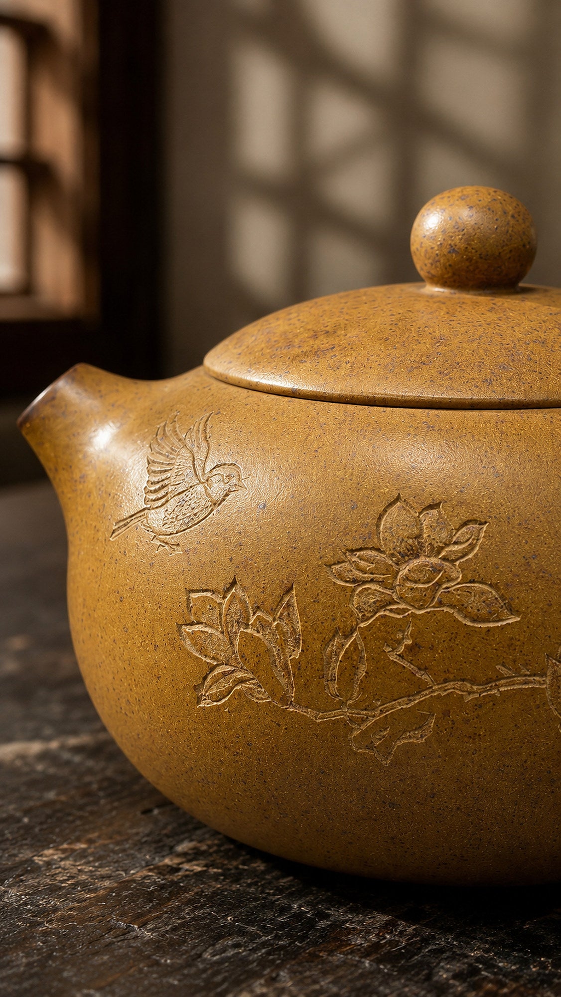 Product view 3 of 220ml Wu Chen zisha teapot in Xiekeqing Clay, No. 188