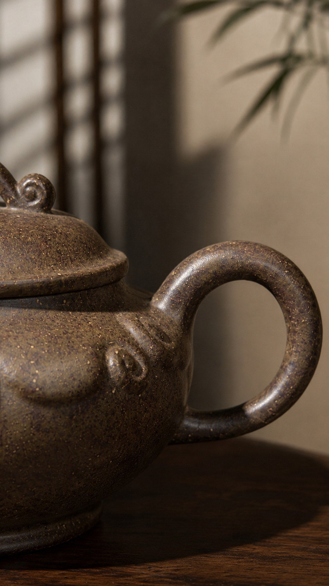 Product view 5 of 120ml Xiang Yun Ru Yi zisha teapot in Xiekeqing Clay, No. 195