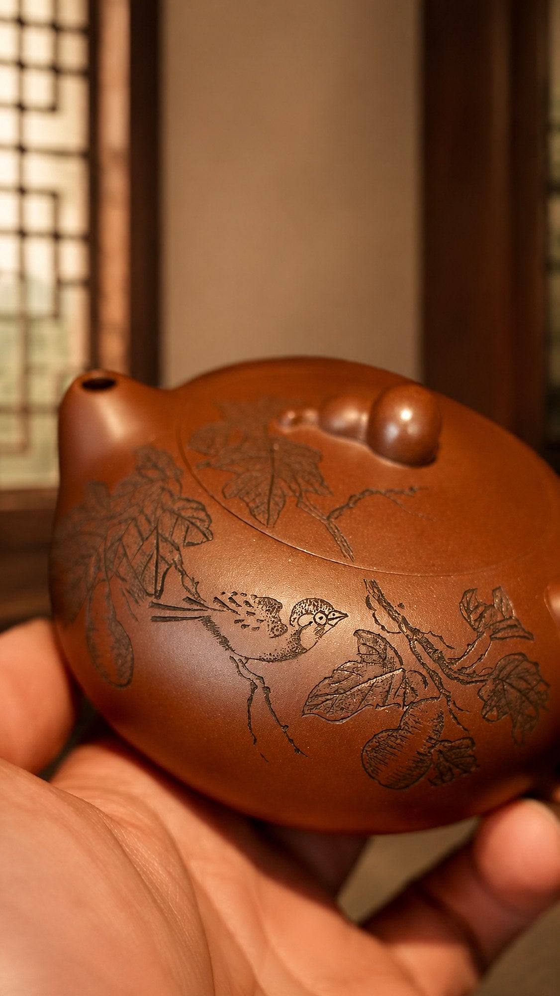 Product view 2 of 150ml Xishi zisha teapot in Aged Zini Clay, No. 401