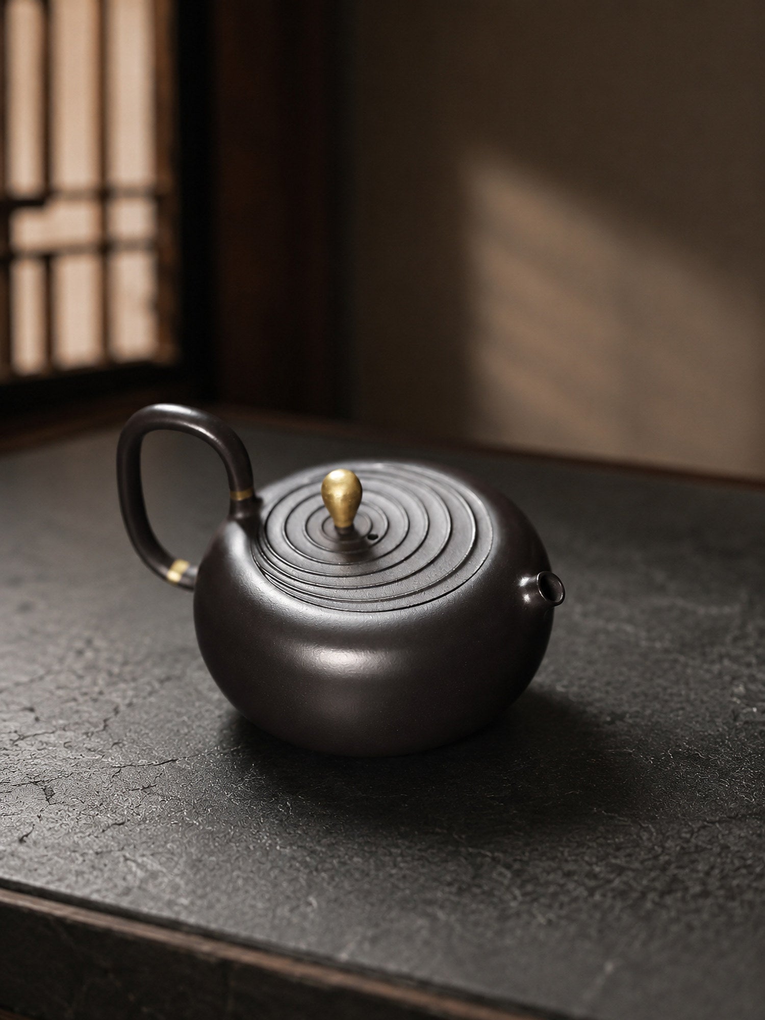 Product view 1 of 130ml Xishi zisha teapot in Ash-Fired Zini Clay, No. 397