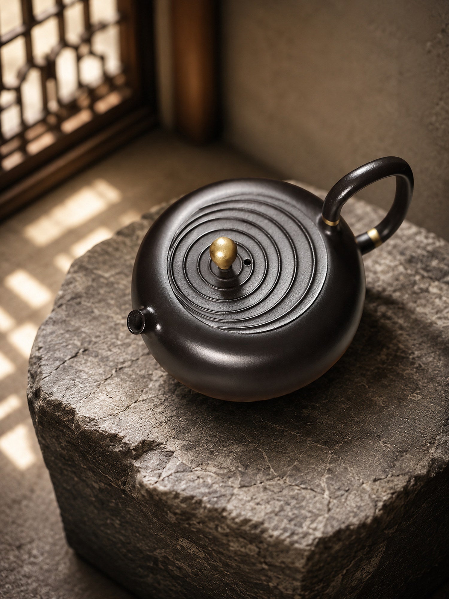 Product view 2 of 130ml Xishi zisha teapot in Ash-Fired Zini Clay, No. 397