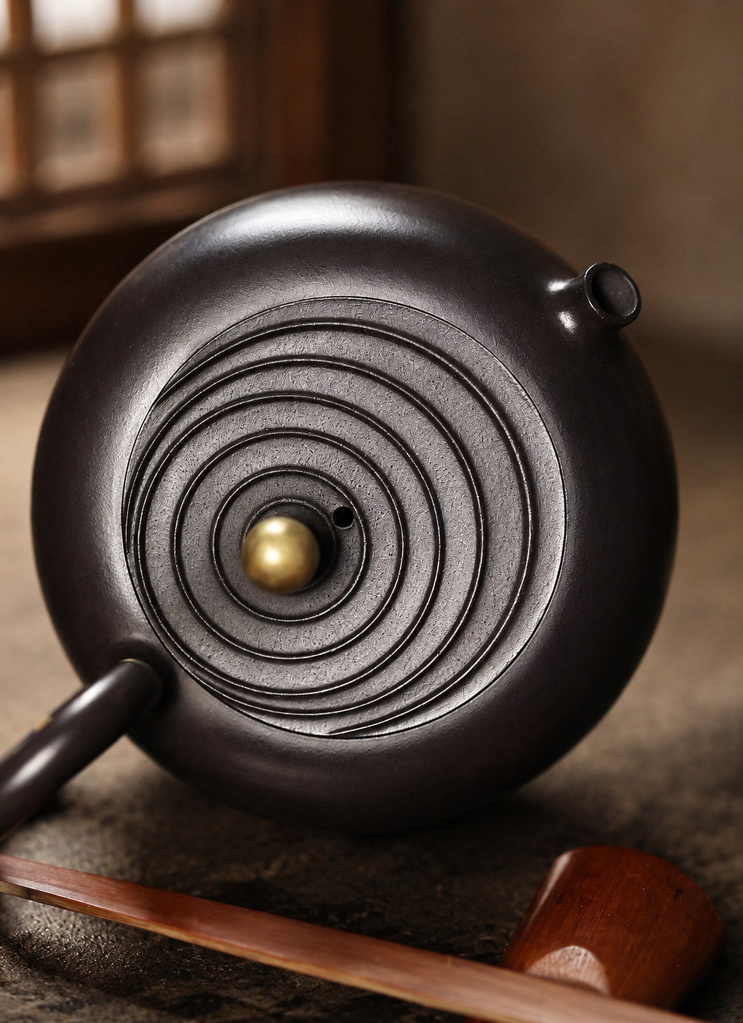 Product view 3 of 130ml Xishi zisha teapot in Ash-Fired Zini Clay, No. 397