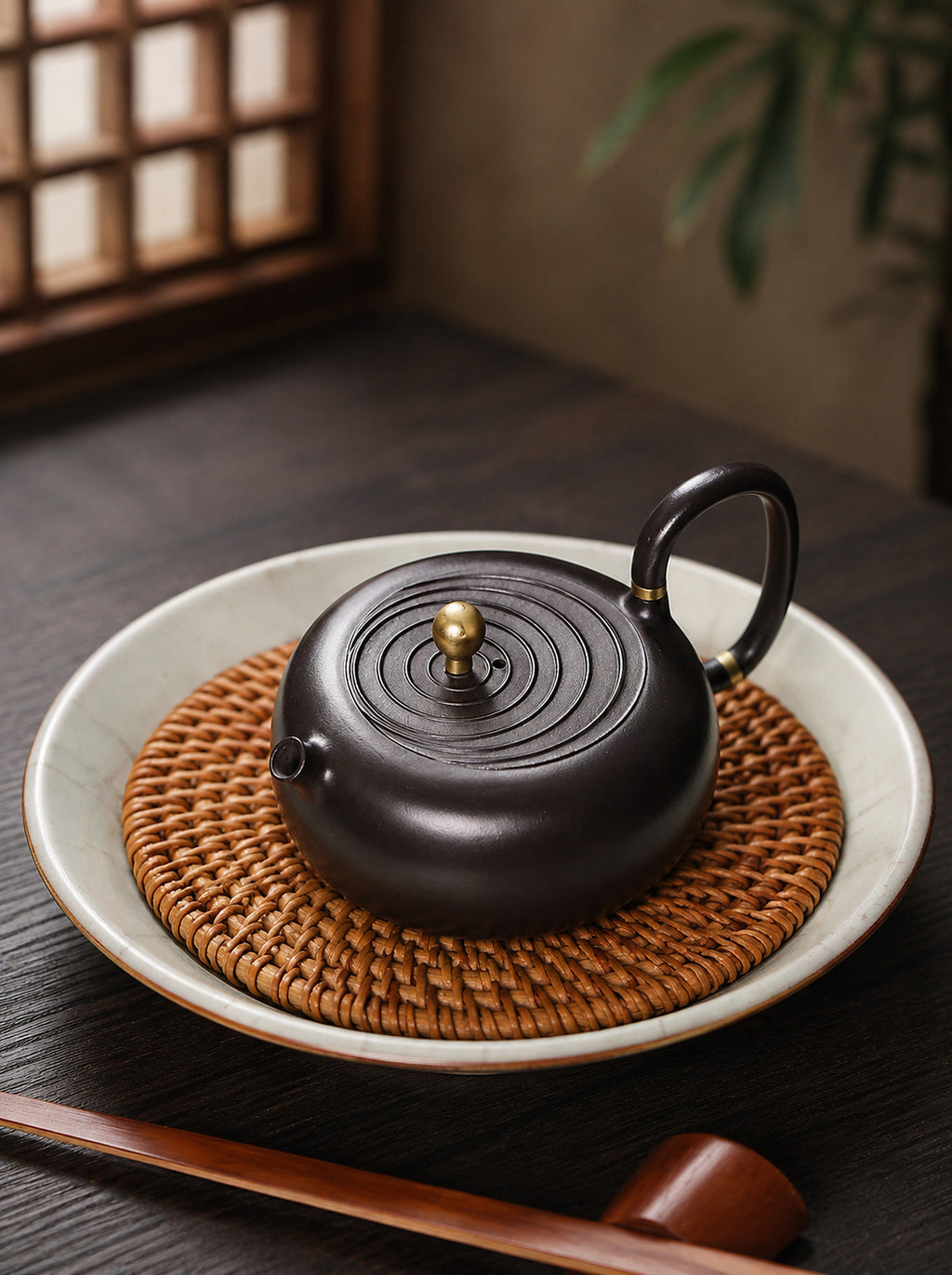 Product view 7 of 130ml Xishi zisha teapot in Ash-Fired Zini Clay, No. 397