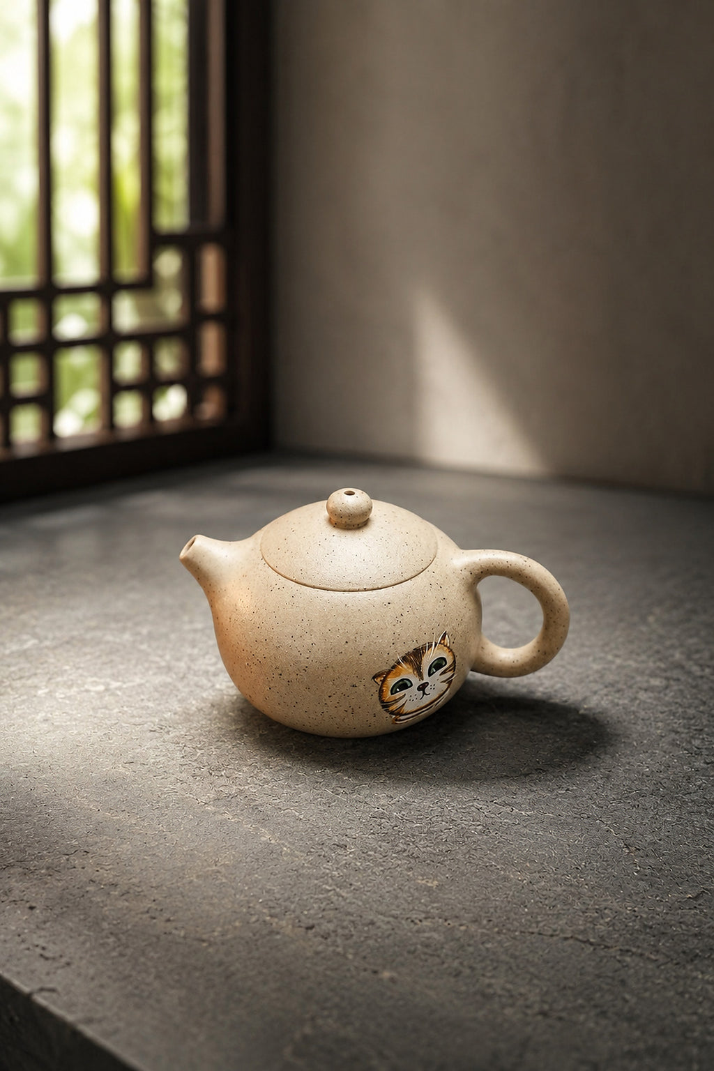 Product view 1 of 80ml Xishi zisha teapot in Baiyu Duanni Clay, No. 433