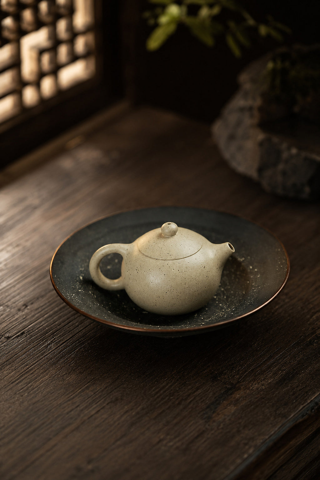 Product view 6 of 80ml Xishi zisha teapot in Baiyu Duanni Clay, No. 433