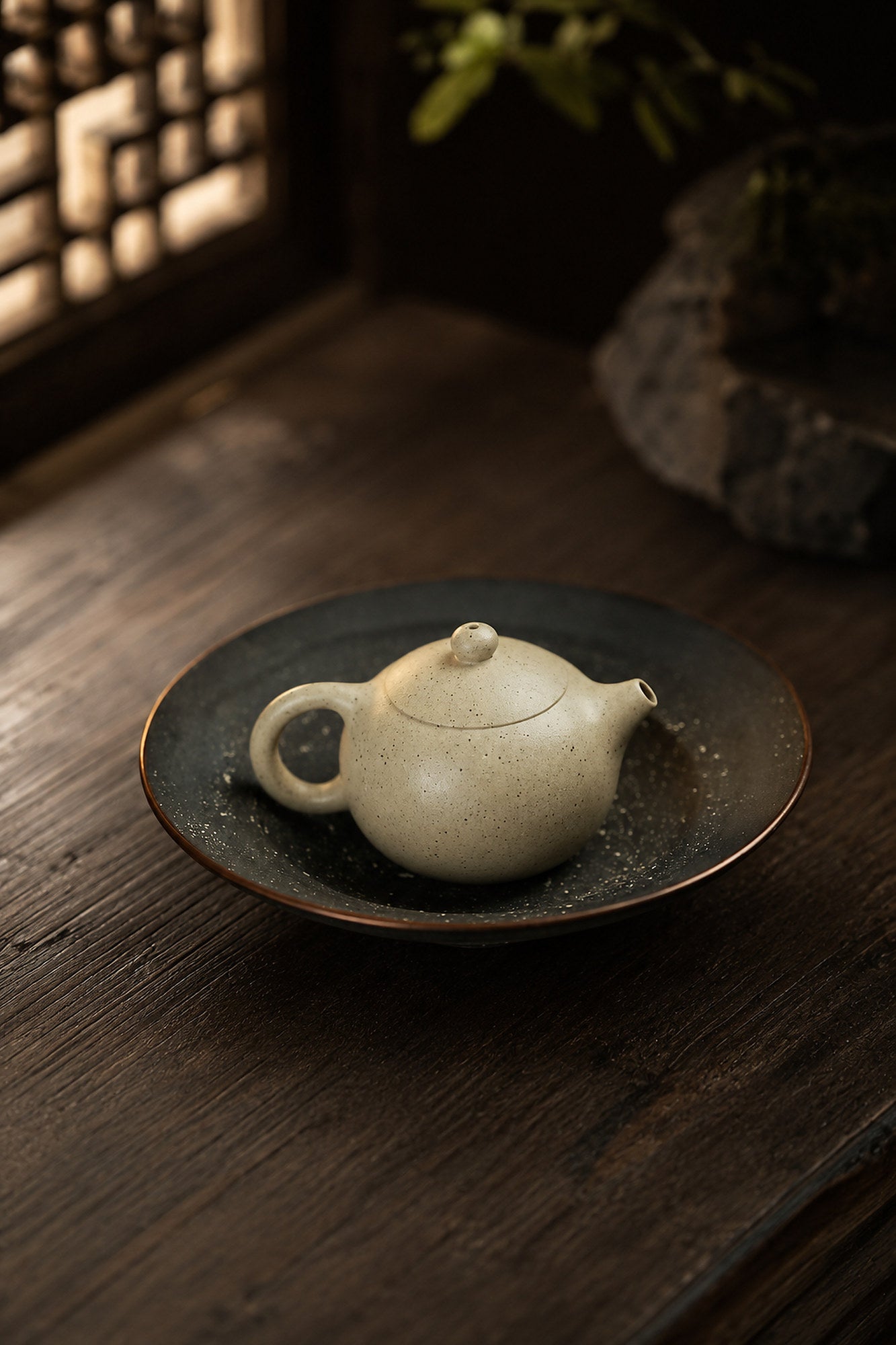 Product view 6 of 80ml Xishi zisha teapot in Baiyu Duanni Clay, No. 433