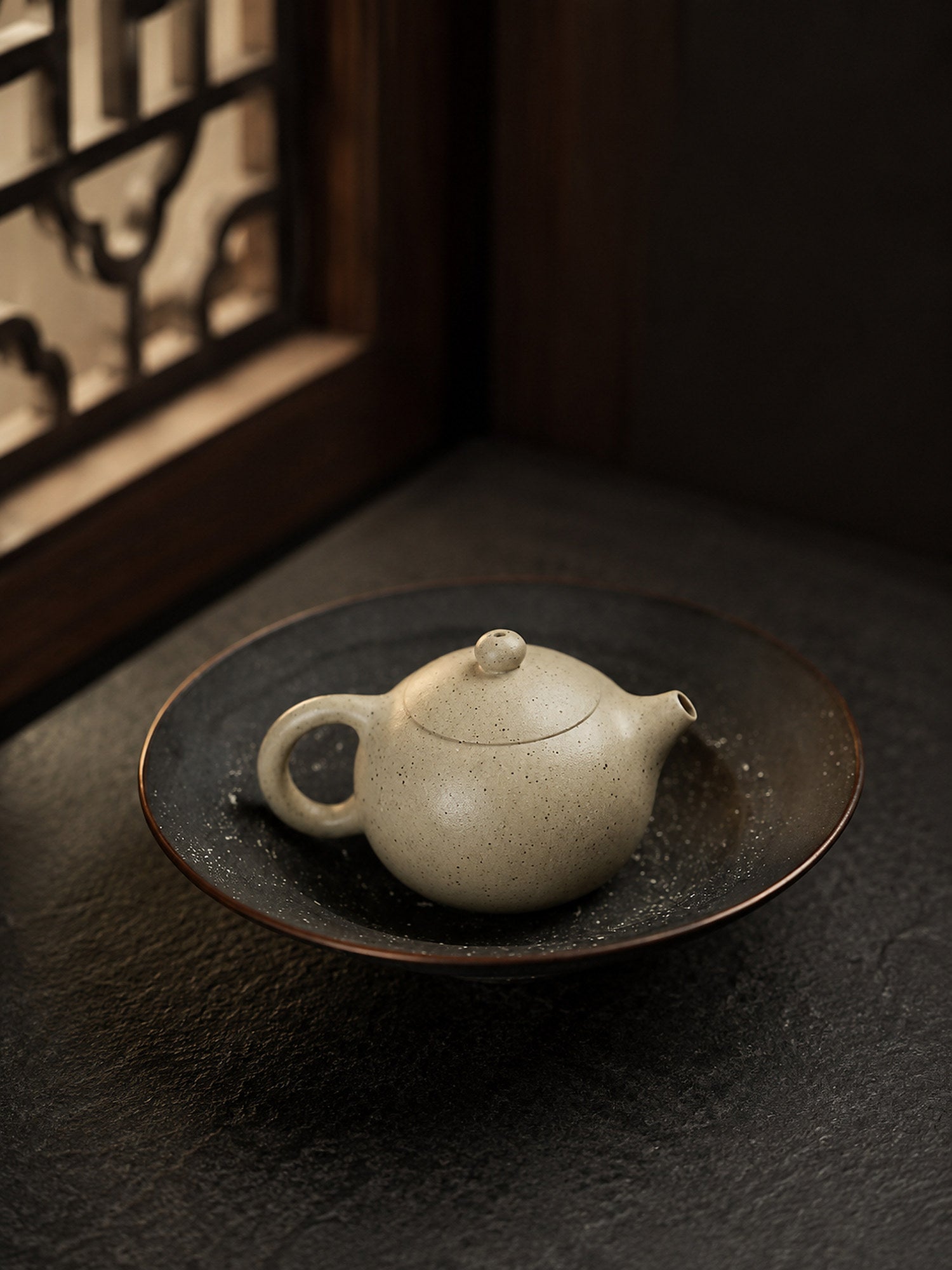 Product view 8 of 80ml Xishi zisha teapot in Baiyu Duanni Clay, No. 433