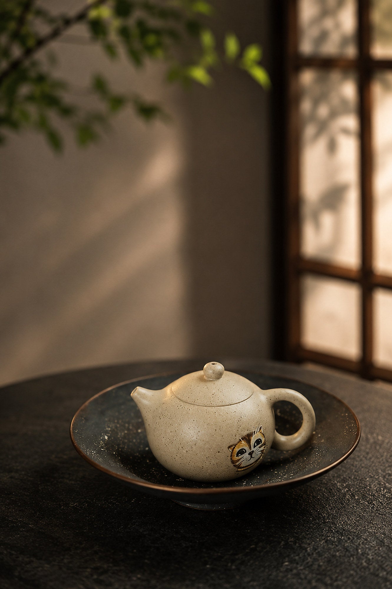 Product view 9 of 80ml Xishi zisha teapot in Baiyu Duanni Clay, No. 433