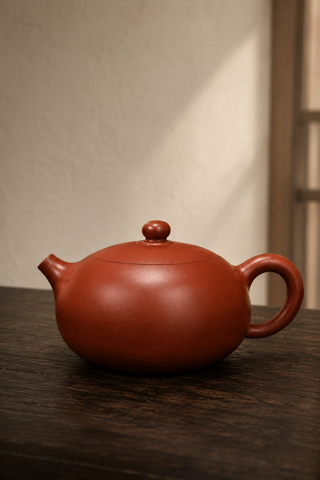 Product view 1 of 140ml Xishi zisha teapot in Dahongpao Clay, No. 080