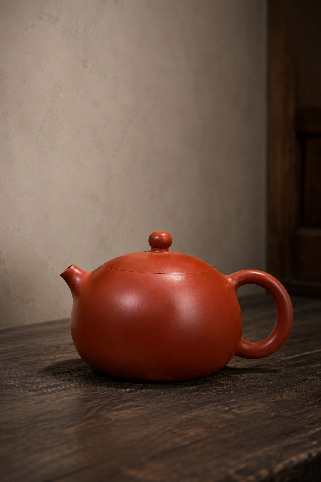 Product view 1 of 180ml Xishi zisha teapot in Dahongpao Clay, No. 081